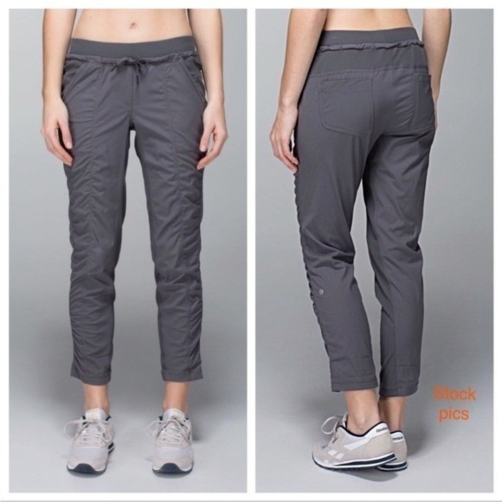 LULULEMON Street To Studio Pant Unlined Gray 12 Gorpcore Dance
